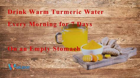 Drink Warm Turmeric Water Every Morning For 7 Days On An Empty Stomach