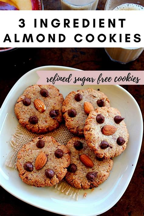 3 Ingredient Almond Flour Cookies Gluten Free And Vegan Recipe