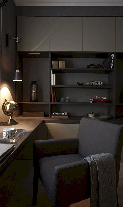 70 Simple Home Office Decor Ideas For Men Home Interior Design