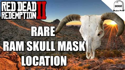 Ram Skull Mask Location Rare Mask Red Dead Redemption 2 Youtube