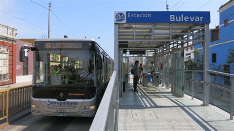 Limas Metropolitano Bus System Overview And Info