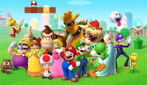Mario Bros Y Sus Amigos Puzzle Factory