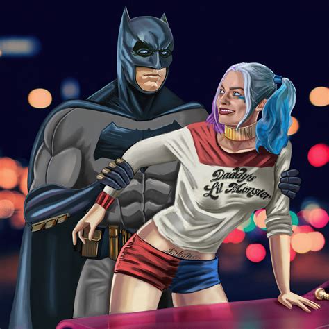 X Batman Vs Harley Quinn Suicide Squad K Ipad Air HD K Wallpapers Images Backgrounds