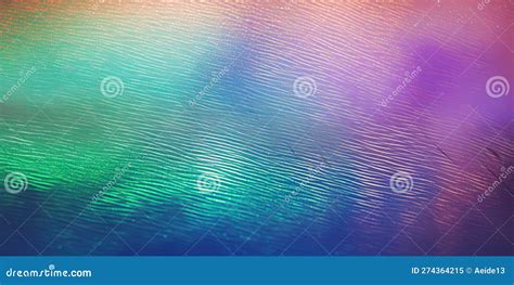 Rainbow Iridescent Textured Background Colorful Shiny Fabric Wallpaper