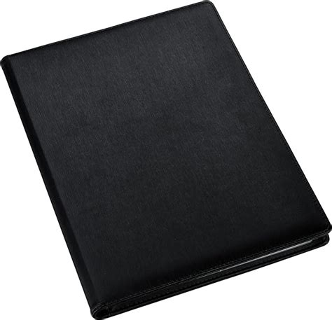 A4 Presentation Display Book Black File Folder Storage Case