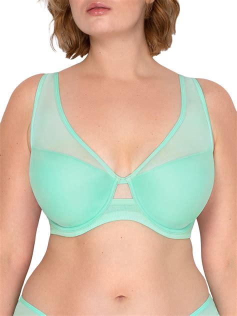 Smart And Sexy Womens Mesh Plunge Bra Style Sa1389