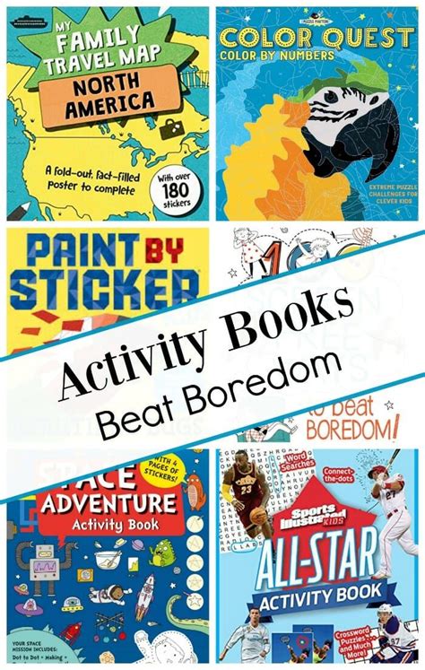 Activity Books For Kids Of All Ages Book Activities Kids Reading