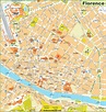 Walking map of Florence - Ontheworldmap.com