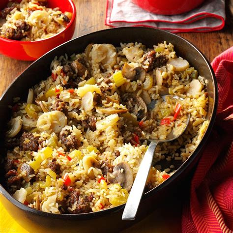 Sausage And Rice Casserole Side Dish Recipe How To Make It