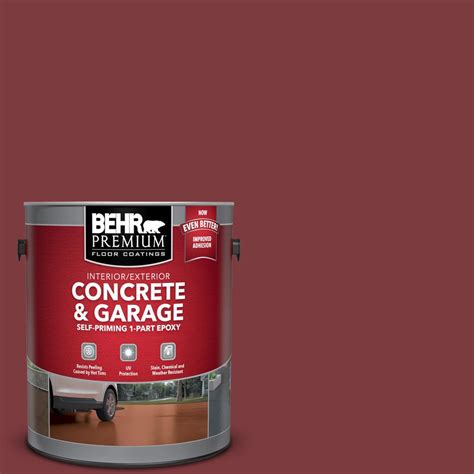 Share your experience for a chance to win $250. BEHR Premium 1 gal. #PFC-02 Brick Red Self-Priming 1-Part ...