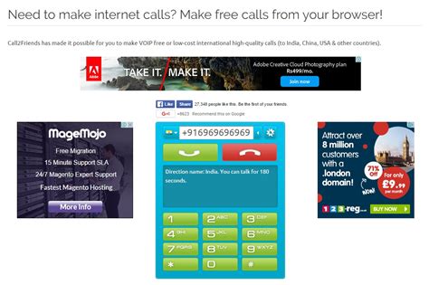 Make international calls to india at the best rates. 3 Websites To Call Phone Online For Free Without Registration