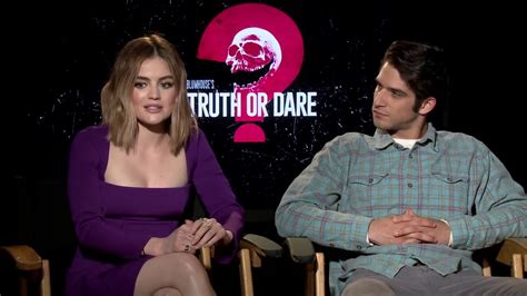 truth or dare 2018 lucy hale and tyler posey on experience making the movie [hd] youtube