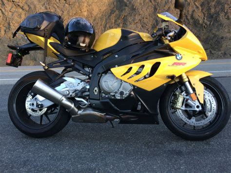 2011 Bmw S1000rr Yellow Low Miles Almost New Garage Kept Superbike