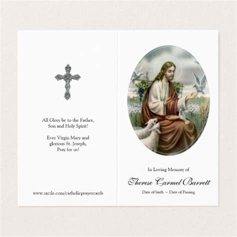 Catholic Prayer Cards Acto De Contricion Zazzle