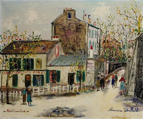 Maurice Utrillo 1883 1955 Le Lapin Agile à Montmartre