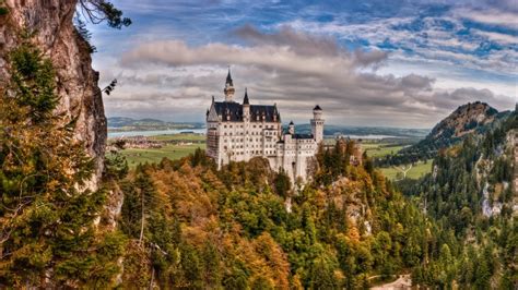 Bavaria Neuschwanstein Castle Sfondi Gratuiti Per Desktop 1920x1080 Full Hd