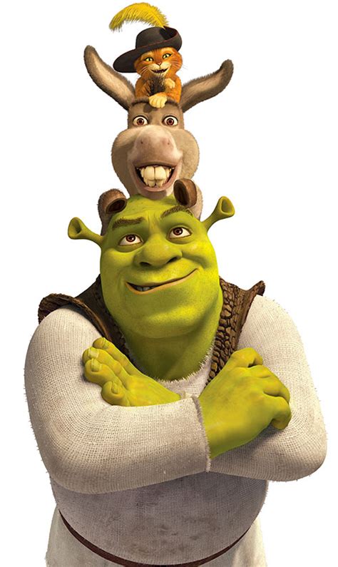 Shrek Computer Animated Movie Green Ogre Character