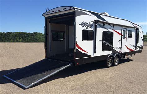 Toy Hauler Travel Trailers