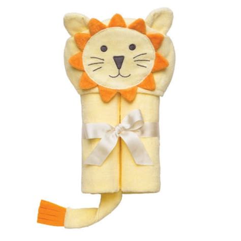 Personalized Baby Towel Hooded Lion Free Wrap
