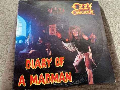 Ozzy Osborne Diary Of A Madman Vinyl Lp Etsy Uk
