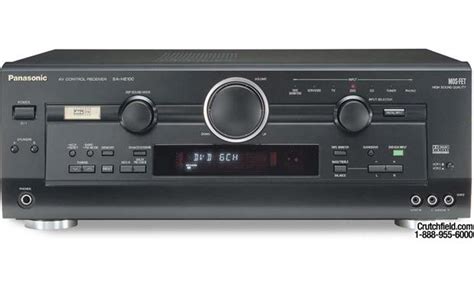 Panasonic Sa He100 Black Home Theater Receiver With Dolby Digital