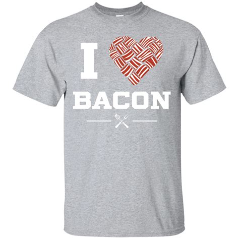 I Heart Bacon T Shirt Bacon Tshirt Bacon Shirt T Shirt