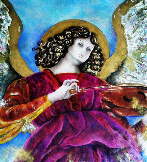 Angelic Painting By Unique Consignment Fine Art America