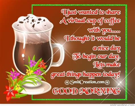 Good Morning Messages With Coffee Images