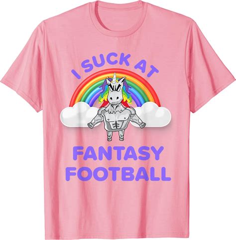 Mens I Suck In Fantasy Football Last Place Loser Prize T Shirt Clothing Shoes