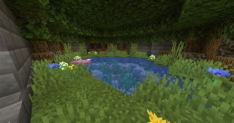 I Made A Little Underground Pond For My Axolotl Gregory Minecraft
