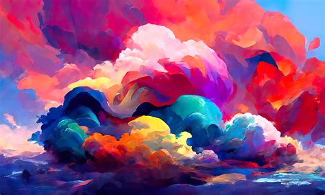 Happy Colorful Clouds By Ururuty On Deviantart