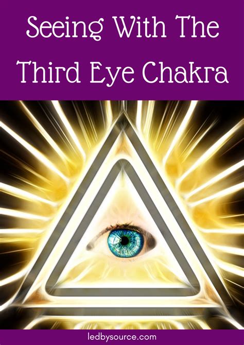 Third Eye Vision Seeing With The Third Eye Ledbysource Vision Eye Opening Your Third Eye