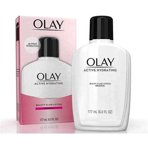 Olay Active Hydrating Beauty Fluid Original 6 Oz Pack Of 3