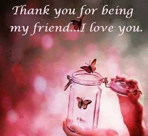 Thank You For Being My Friend I Love You 💙☺👍 Liebe Freunde