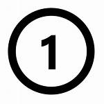 Icon Number Icons 1st Arrow Library Circle
