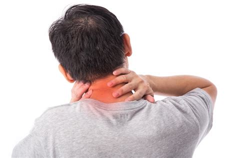 Premium Photo Sore Pain Of Neck Sprain And Arthritis Symptoms Middle