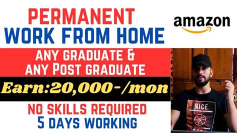 Amazon Permanent Work From Home Amazon Virtual Jobs Amazon Remote