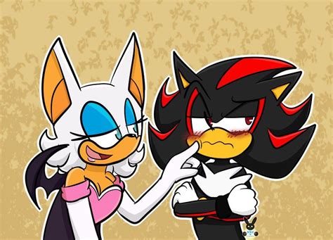 Sonic The Hedgehog Shadow The Hedgehog Shadow And Rouge Homosexual