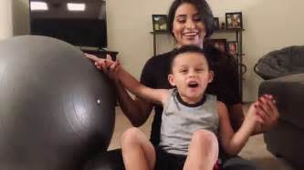 MOM AND SON YOGA CHALLENGE PART YouTube