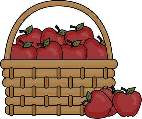 Clip Art Empty Fruit Basket Cartoon Clip Art Library