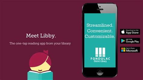 • borrow and enjoy ebooks, audiobooks, and magazines. Introducing the Libby App - Fondulac District Library ...