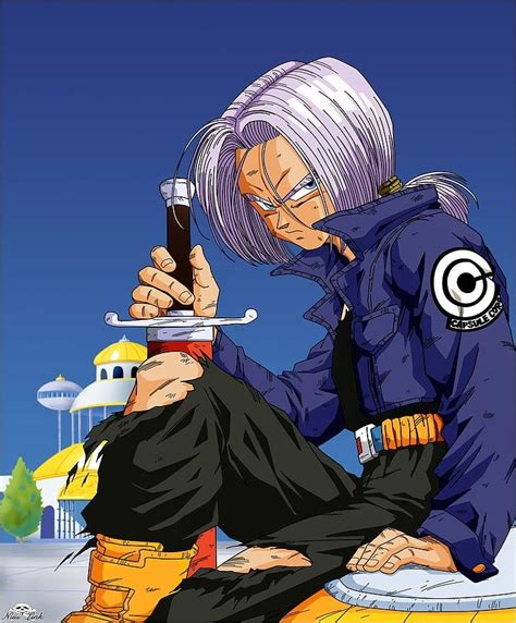 trunks dbz dragon ball super artwork dragon ball super manga dragon ball z san gohan tensa