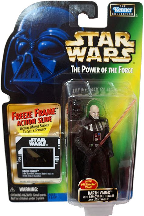 Buy Star Wars Year 1997 The Power Of The Force 4 Inch Tall Action Figure Darth Vader With