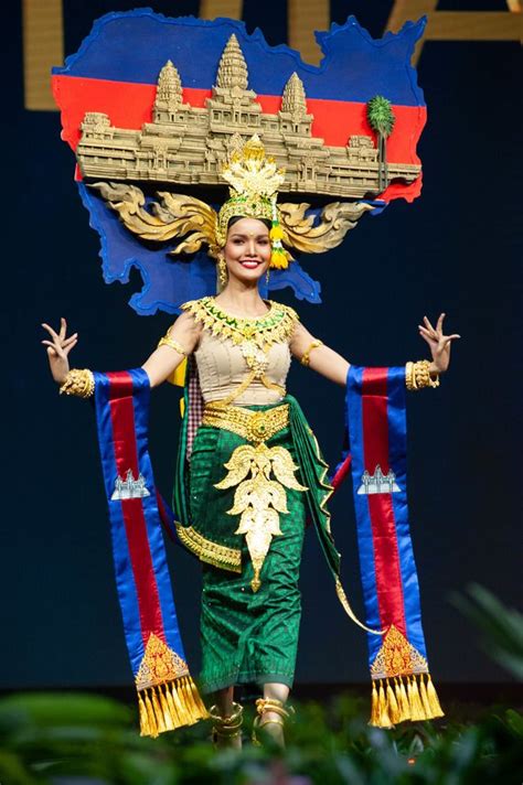 Miss universe philippines 2020 rabiya mateo displays her national costume at the 2021 miss universe national costume event at seminole hard rock in miami florida. Cambodia Miss Universe National Costumes 2018 - Google ...