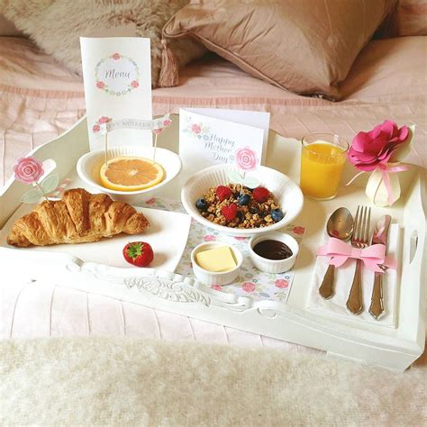 Mothers Day Breakfast In Bed Kit By Wit And Wisdom Bandeja Cafe Da