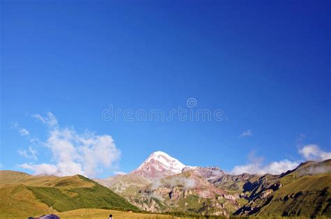 Kazbek Panorama Stock Image Image Of Adventure Nature 50704719