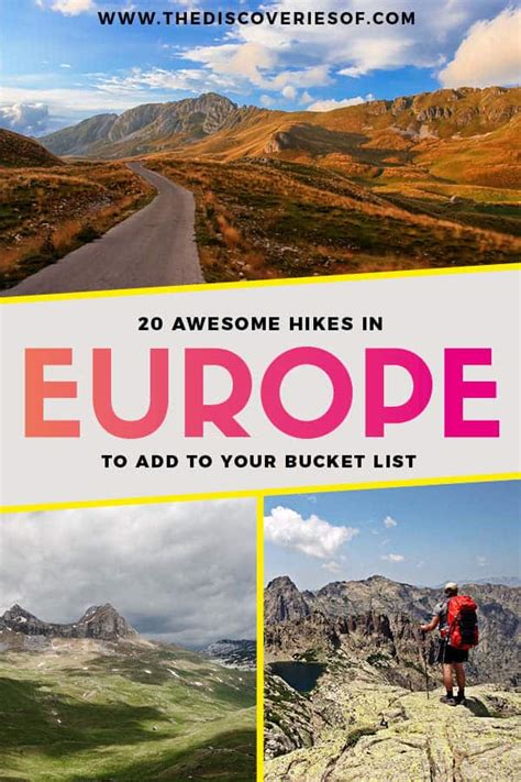 The Best Hikes In Europe For Epic Adventures — The
