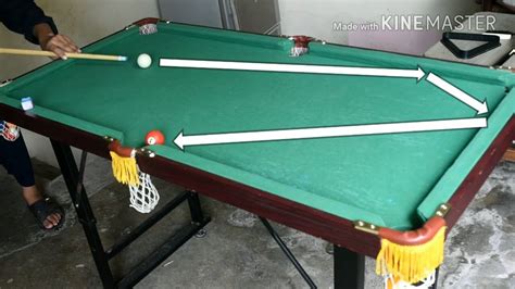 12 Trick Shots Mini Pool Table Billiard With Ar Youtube
