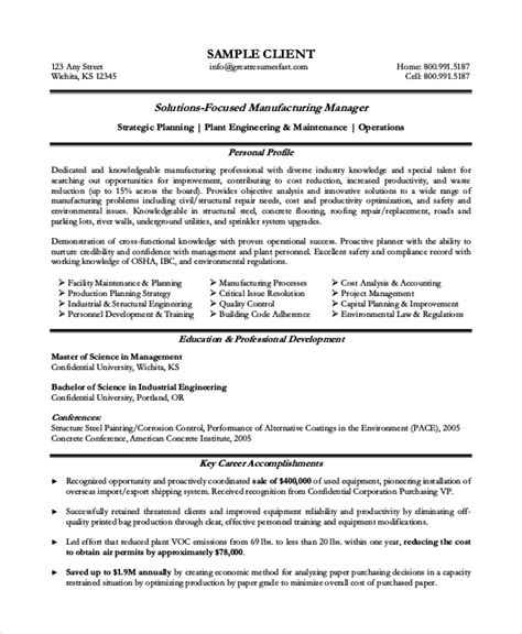 Use our supervisor resume example and tips to learn how to put together an effective application. FREE 8+ Sample Maintenance Resume Templates in PDF | MS Word