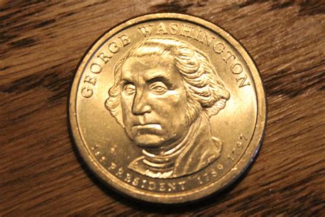 2007 P Presidential Dollar George Washington Coin Circulated For